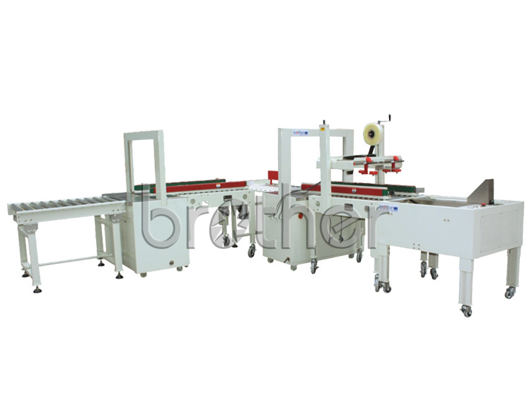 Zhejiang Brothers Packaging Machinery APL-CSS03 Automatic Carton Sealing and strapping Machine Carton Machinery pic 4