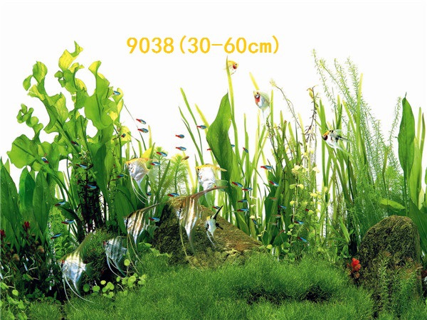 30cm tall, single-sided thin aquarium fish tank background painting, aquarium equipment and supplies glass sticker background painting pic 51