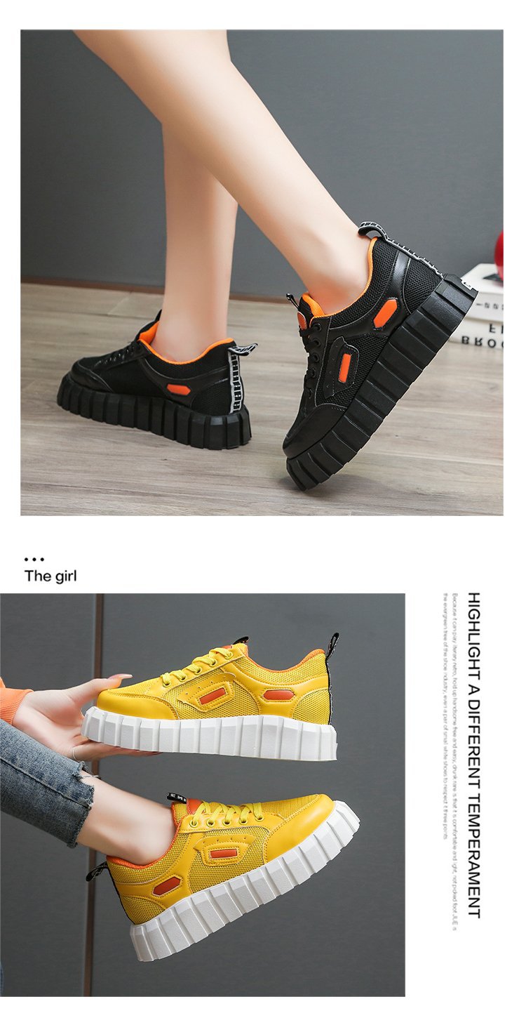 跨境外贸大码2021秋季新款街头时尚潮流圆头厚底女式休闲板鞋单鞋详情18