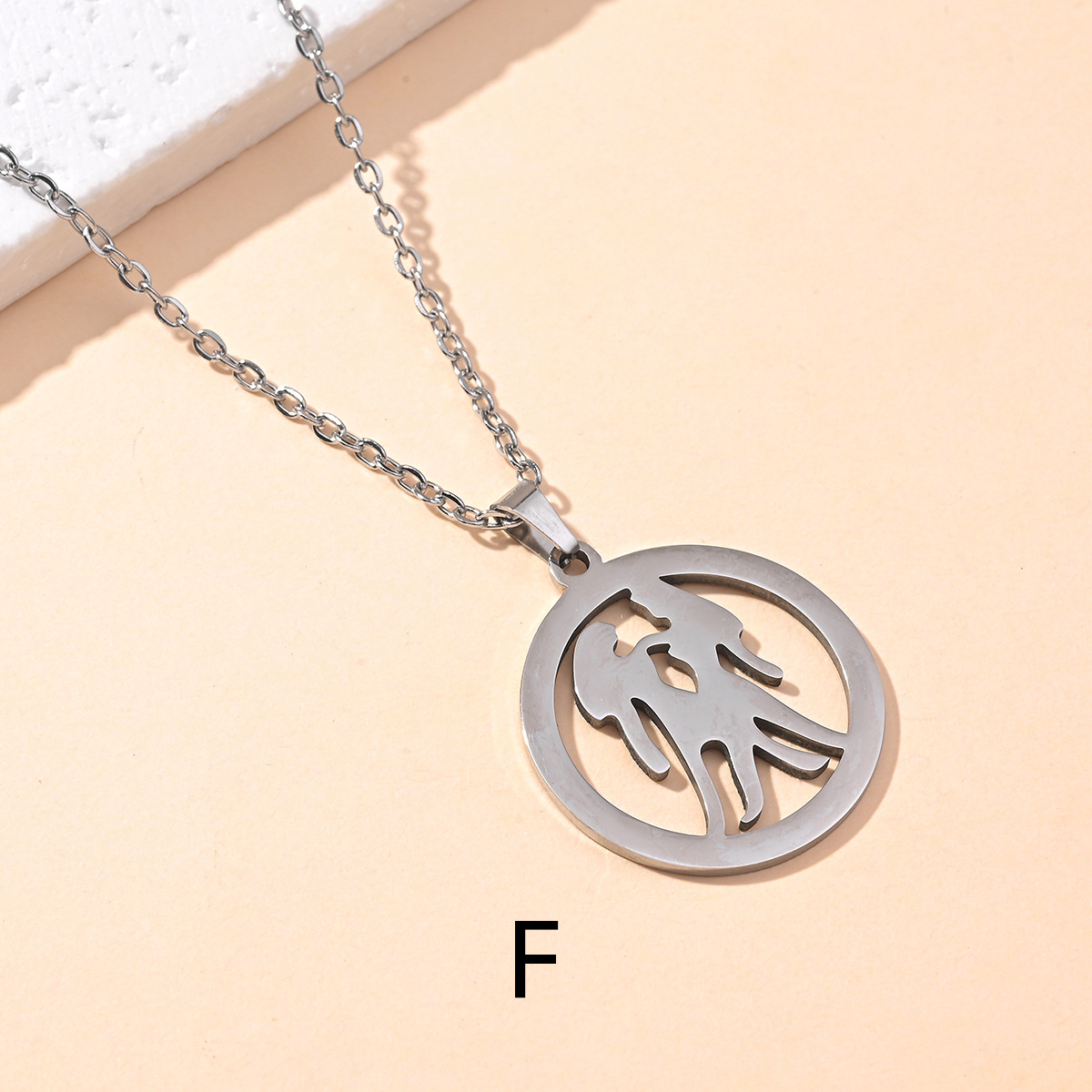 12星座不锈钢项链 男女情侣百搭潮流嘻哈个性简约百搭个跨境热销详情8