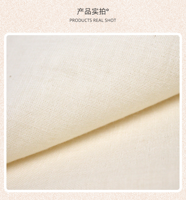 Pure cotton double-layer gauze fabric, high-density all-cotton baby diaper fabric, all-cotton gauze fabric for bibs and blankets pic 3