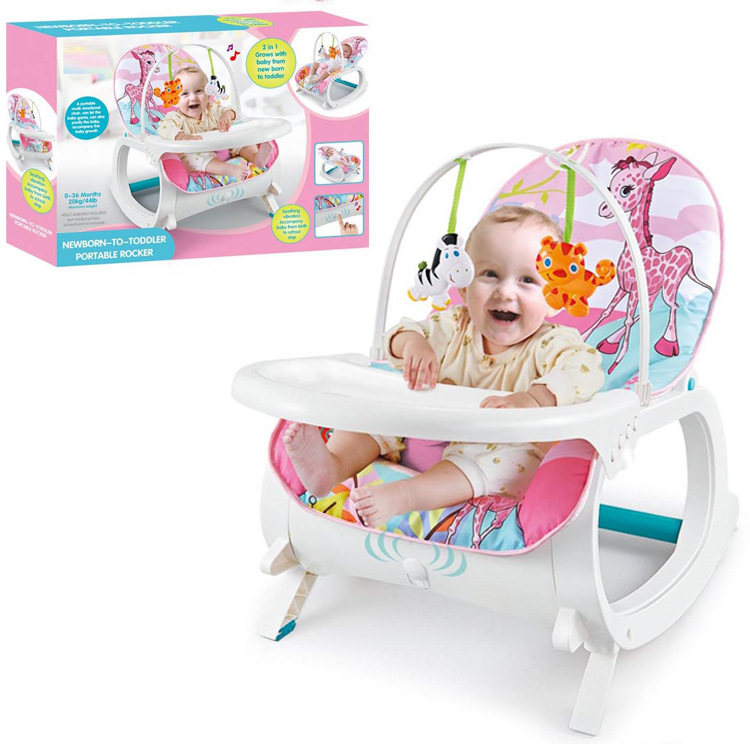 Baby-soothing gadgets: Newborn rocking bed, baby electric cradle, multi-functional dining table and chair for lulling kids to sleep, baby rocking chair pic 10
