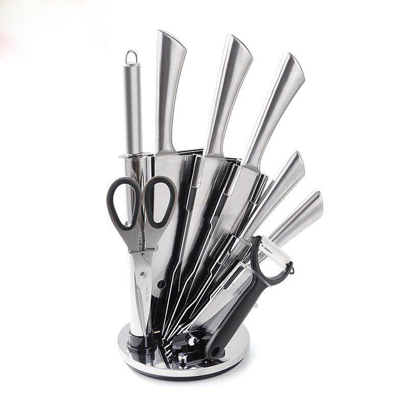 Stainless steel kitchen knife set pic 1