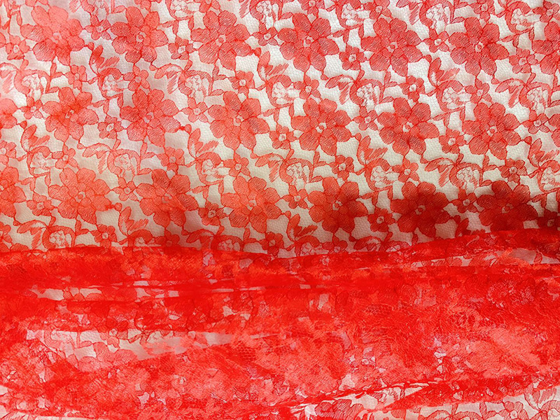 Factory direct sales of large orchid lace fabric, Chinese-style bright silk fabric skirts, wedding dresses, lace trim accessories pic 17