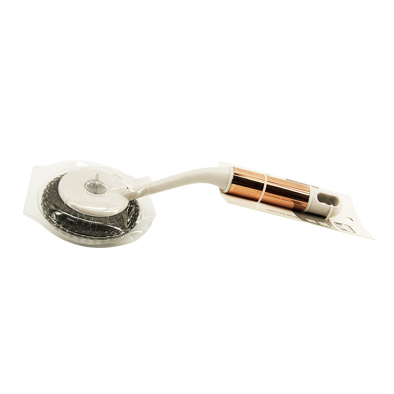 Wholesale of kitchen wall-mounted cleaning dishwashing brushes, stainless steel wire and plastic pot washing brushes pic 3