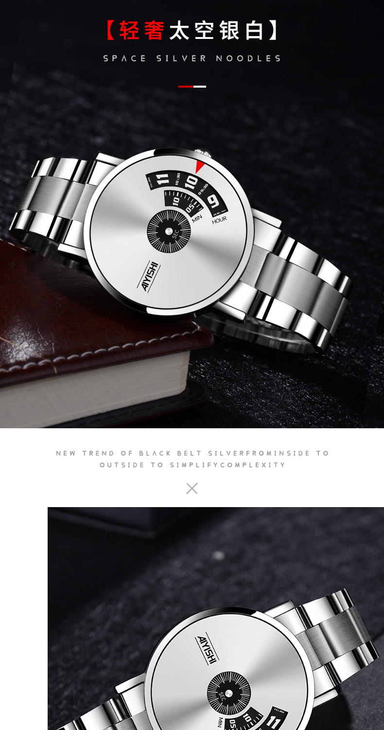 爱依士AIYIASHI1620男士手表瑞士商务国产全自动非机械学生手表男详情18