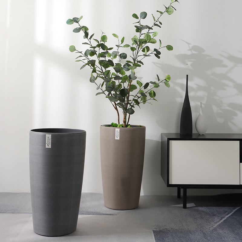 悬挂家居阳台吊篮花盆花篮藤编装饰北欧现代风格绿萝园艺义乌出口悬挂家居阳台吊篮花盆花篮藤编装饰北欧现代茏达森园艺详情5