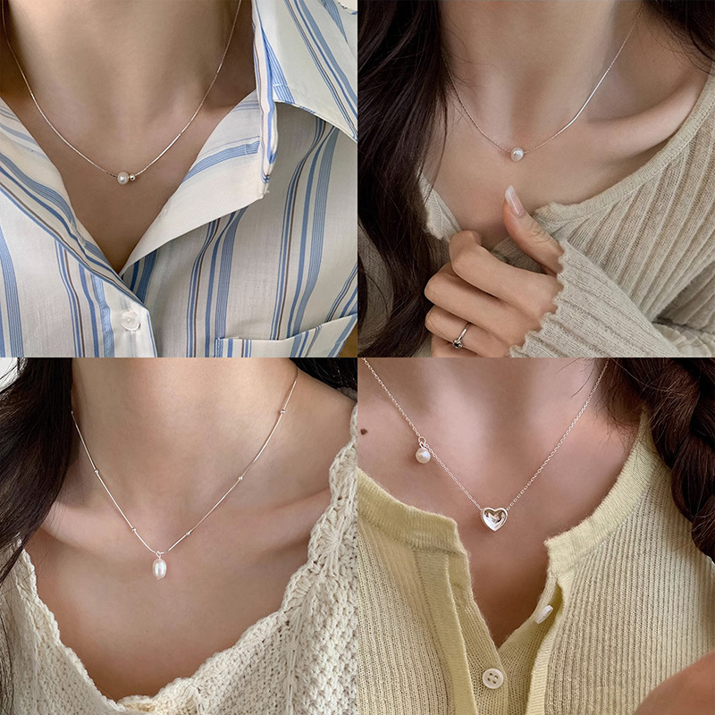 925纯银针耳钉女2023新款小众个性百搭高级感耳环简约养耳洞耳饰详情3