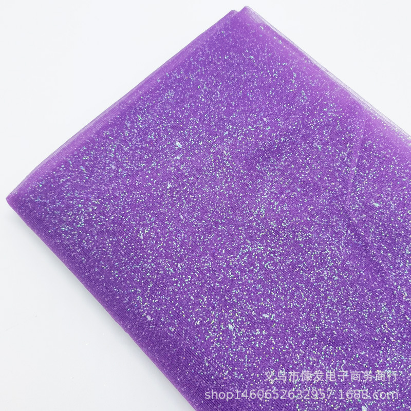 Gold-sprayed plain cloth, gold-powder net, gauze fabric, puffy skirt fabric, clothing, handicrafts, decorations, DIY flowers pic 9