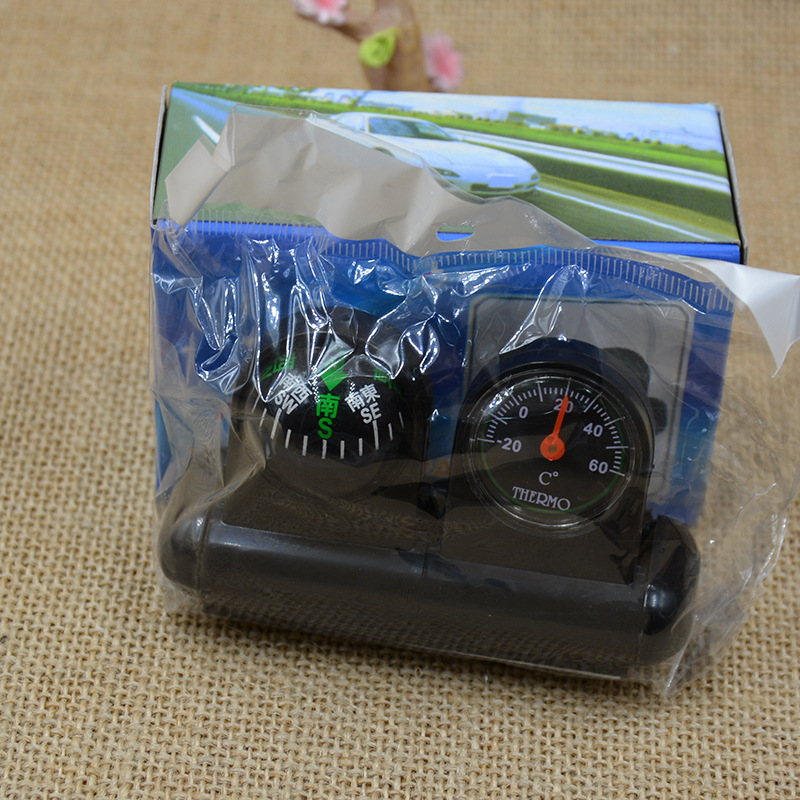 Yiwu Jinghui Vehicle multi-purpose Guide ball Thermometer Compass for Car dashboard direction 288-5 in both Chinese and English pic 7