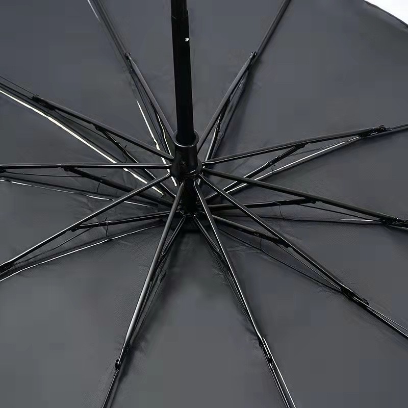 汽车遮阳伞防晒隔热折叠三折车载雨伞拉绳款车用太阳档防晒详情2