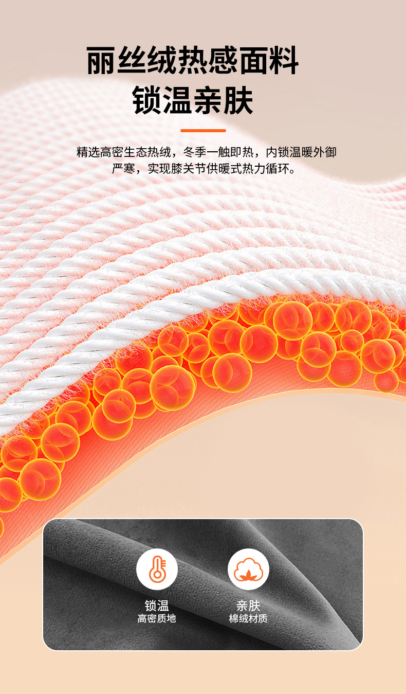 加热护膝按摩护膝老寒腿膝盖艾草按摩仪发热款膝盖按摩器震动热敷详情10