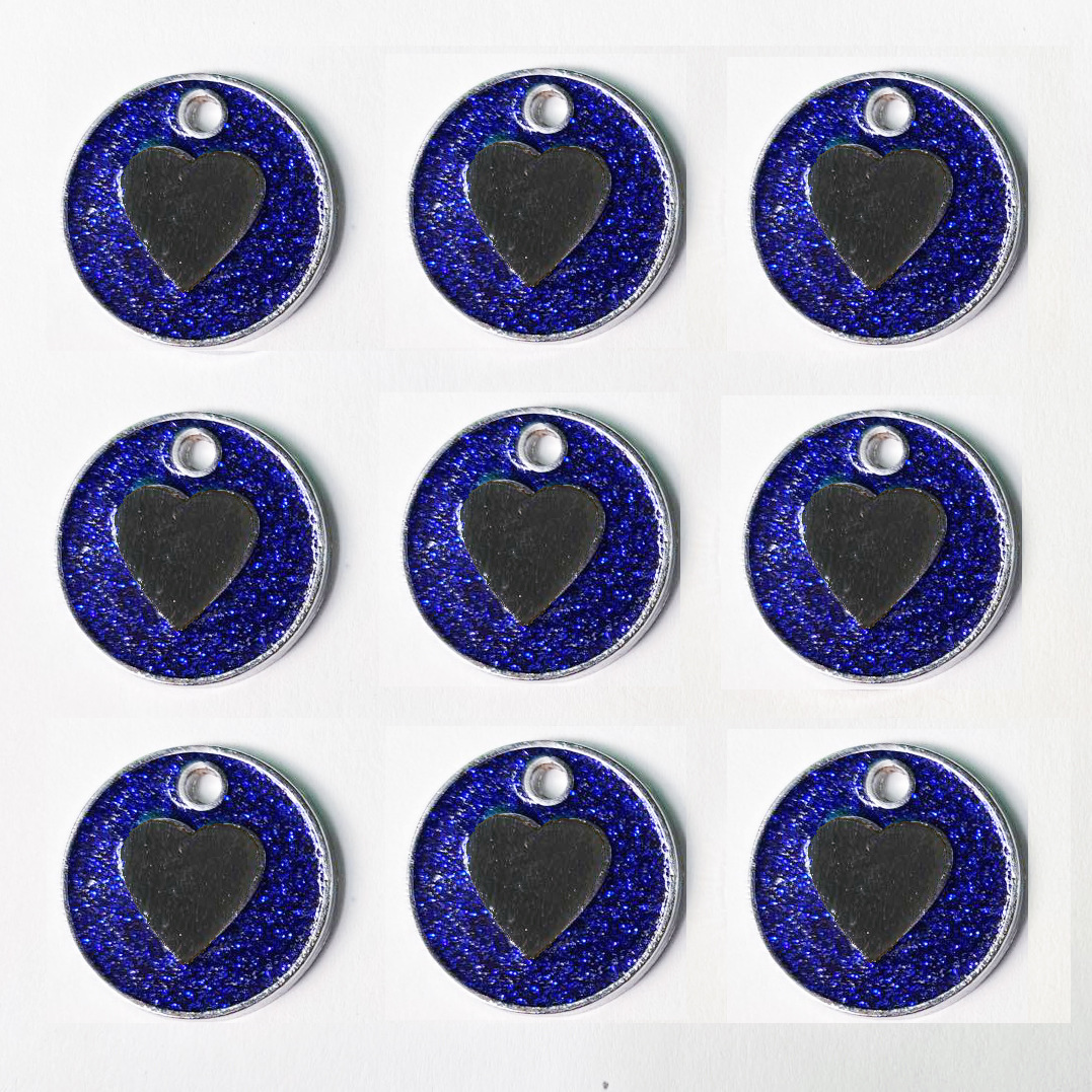 New heart-shaped laser-engraved nameplate, pet dog identity tag, anti-loss pet dog collar accessory, pet jewelry pendant pic 4