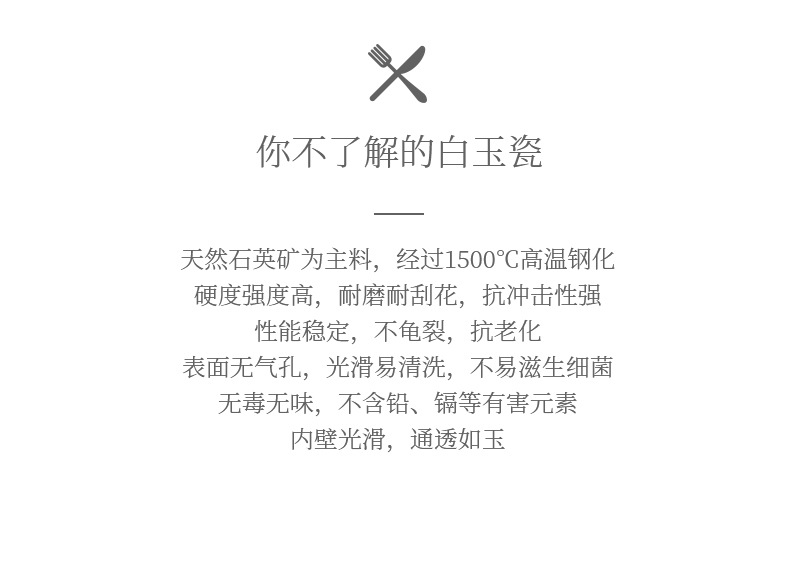 【白玉玻璃瓷糖盅】钢化玻璃糖罐调料罐调味盅一人份汤盅隔水炖盅详情2