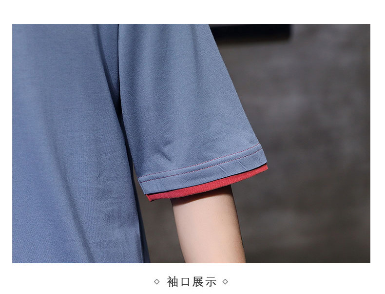 New Korean loose short-sleeved T-shirts for young men. Two pieces of cotton half-sleeved faux faux T-shirts for students, cool and oversized pic 80