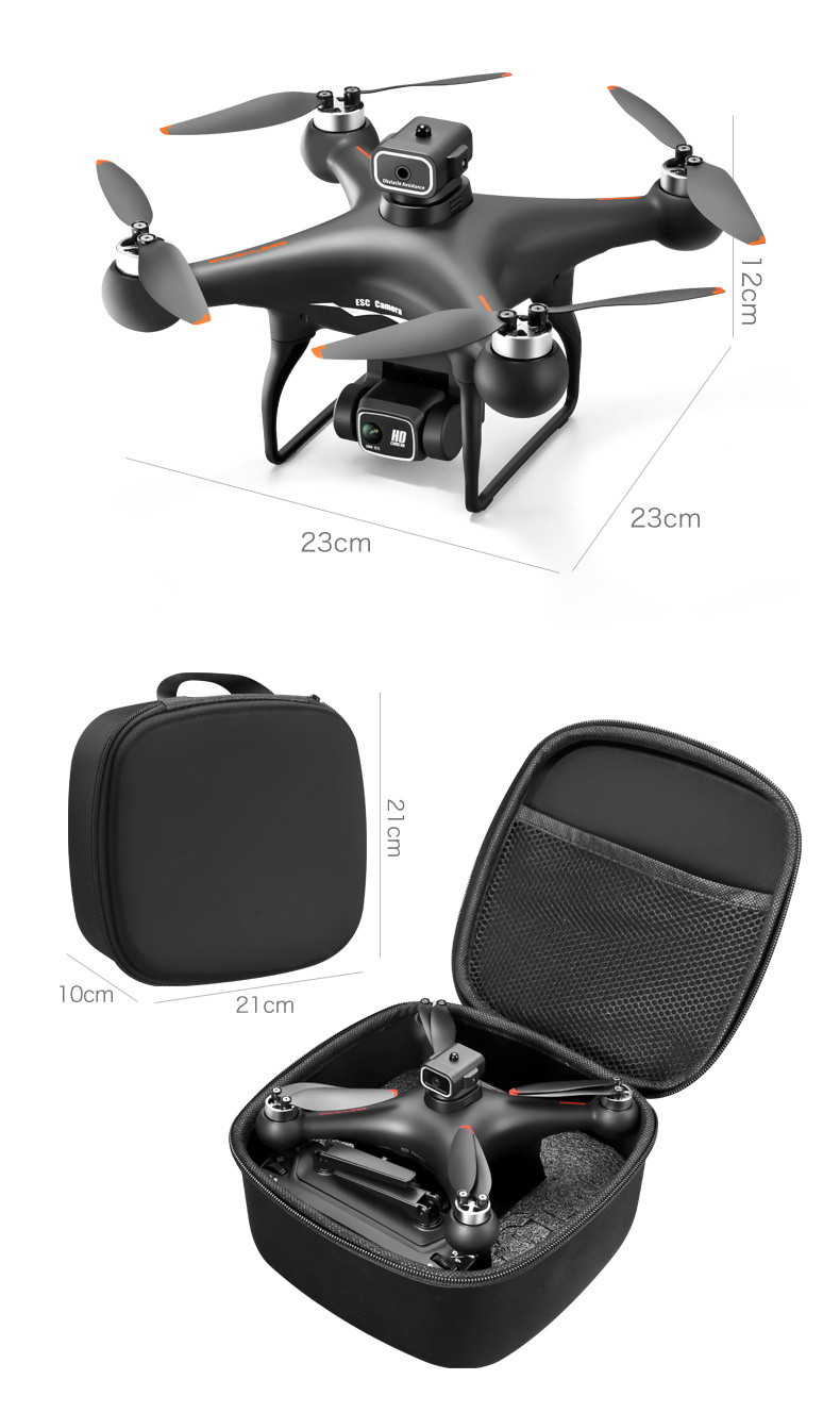 s116 cross-border unmanned aerial vehicle, brushless motor, high-definition camera, obstacle avoidance, optical flow positioning, four-axis toy aircraft pic 26