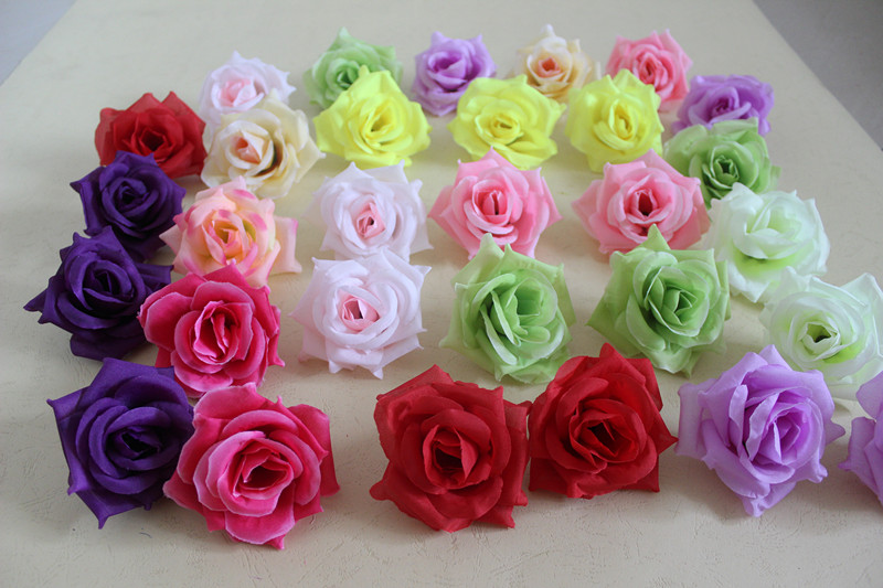 仿真花玫瑰花朵假花装饰仿真玫瑰花朵花球花墙插花花头材料绢花头详情62