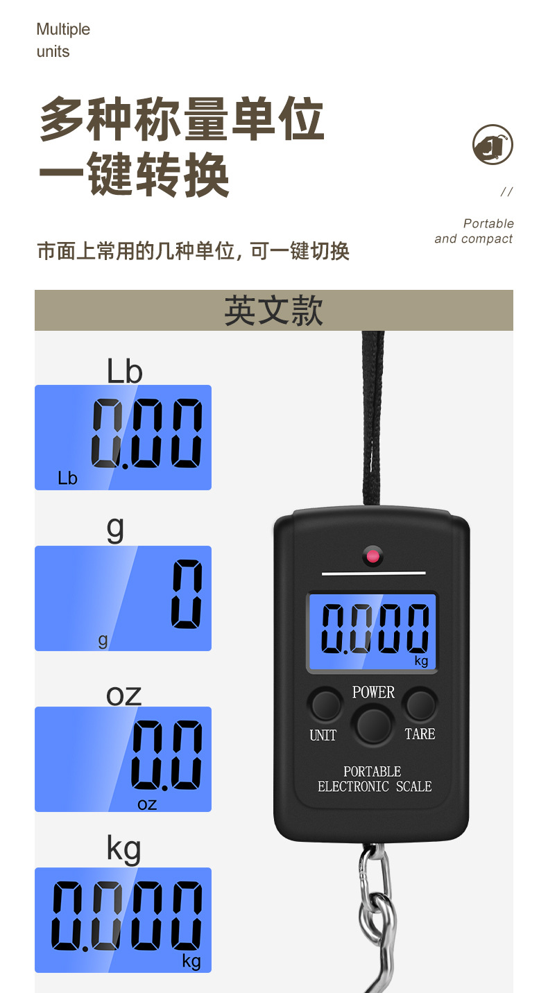 Wholesale of portable electronic scales, mini portable portable scales, small electronic scales, weighing food kilograms, weighing grams pic 6