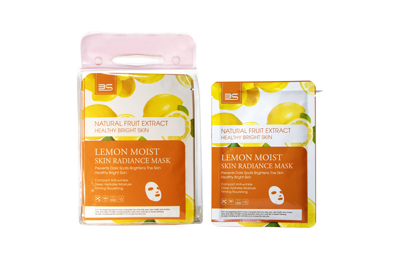 3S Lemon Mask hydrating and moisturizing Mask patch for export, Amazon Facial Mask wholesale pic 2