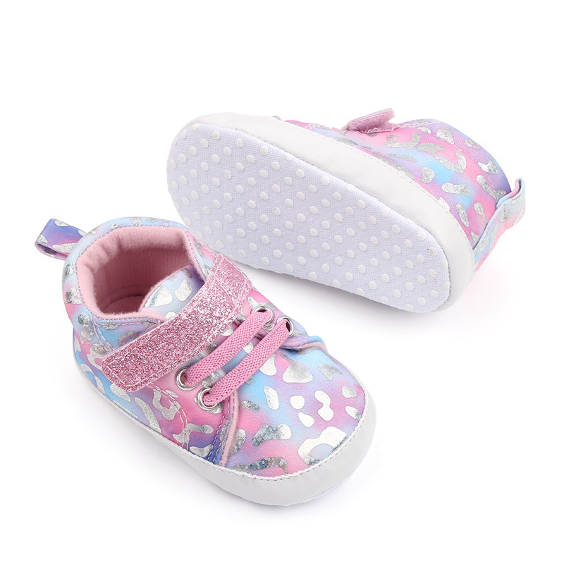 Soft-soled baby shoes for infants aged 0-12 months, indoor walking shoes in color and camouflage, Spring and Autumn 2773 pic 12