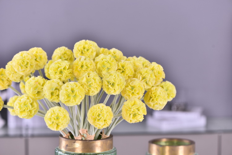 High-quality artificial flowers of windmill chrysanthemum in stock, windmill flower, pine, insect fruit, living room, wedding decoration, flower arrangement art, windmill fruit pic 14