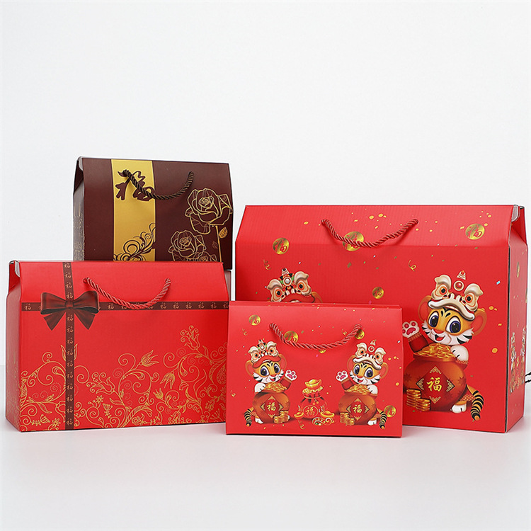 The manufacturer prints high-end 6-bottle wine boxes, mini wine boxes, beer boxes, foldable portable corrugated paper boxes pic 57