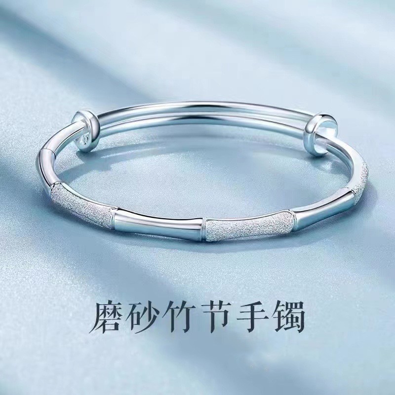Circular meteor shower silver-plated bracelet, a simple and youthful silver jewelry bracelet with an ins design sense for women, as a gift for your girlfriend pic 17