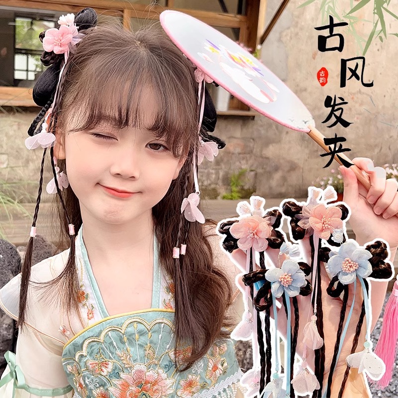 儿童多巴胺发夹发饰卡通发卡bb夹女童可爱宝宝刘海侧边夹头饰批发详情2