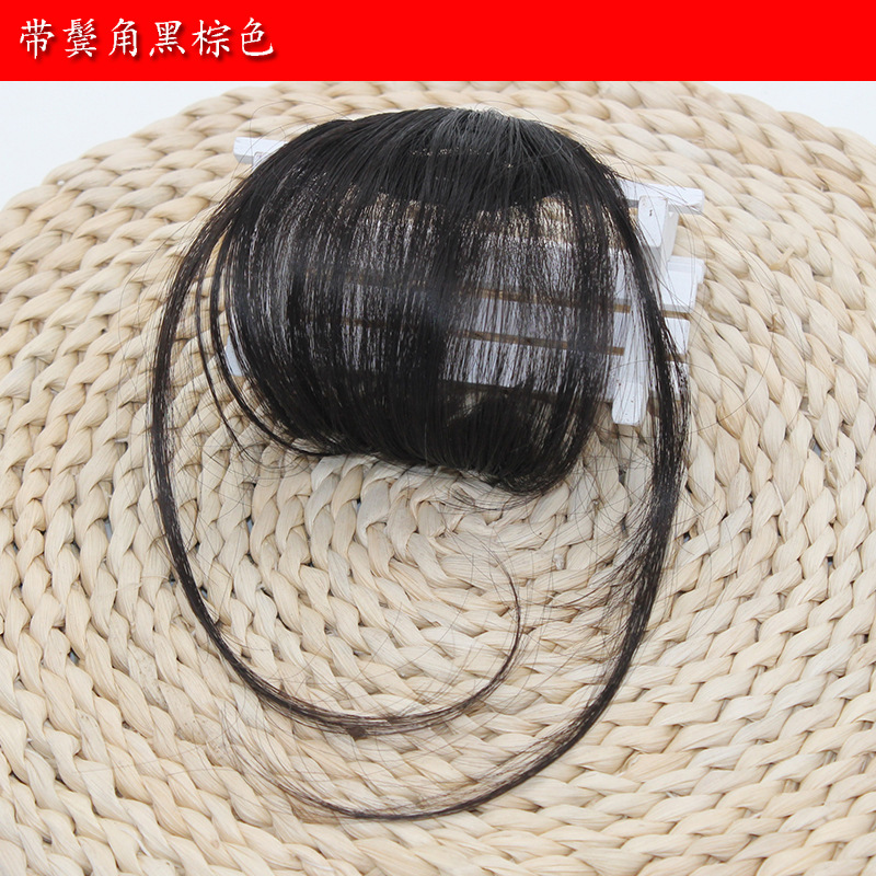 Mini bangs, air bangs, fake bangs, realistic bangs for women, thin bangs wigs pic 4
