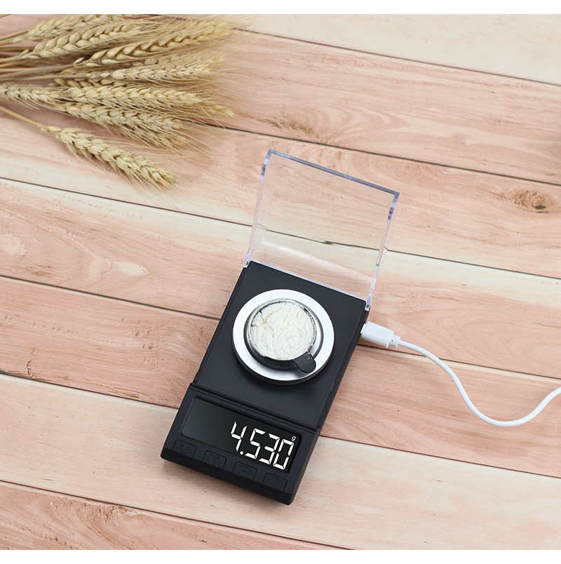 High-precision electronic scale, mini jewelry scale, 0.001g carat scale, weighing gram scale, precision laboratory balance weighing scale pic 5