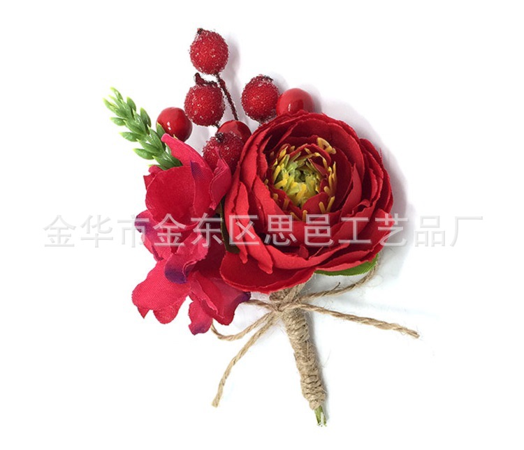 12 Single-head glass bead fruit simulation pomegranate foam frost-falling simulation bayberry bead Christmas material manufacturer pic 10