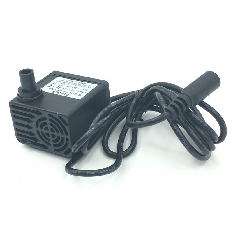 The DC5521 socket water pump 12V5W low-pressure submersible pump can be connected to a solar water pump or a vehicle-mounted fish tank submersible pump pic 6
