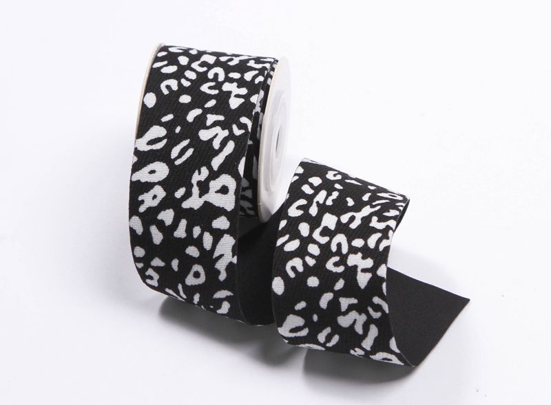 Single-sided floral English polka dot twill printed webbing DIY bow hair accessory shoelaces top hat decoration pic 6