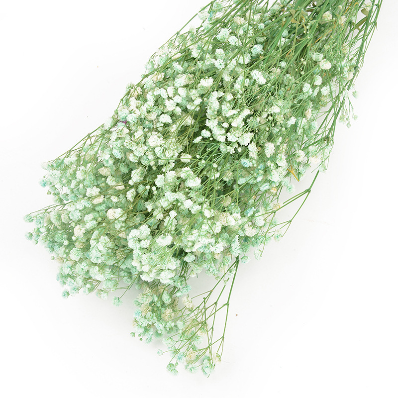永生花满天星批发吸色满天星干花花束婚庆手捧花家居装饰插花花材                              详情6
