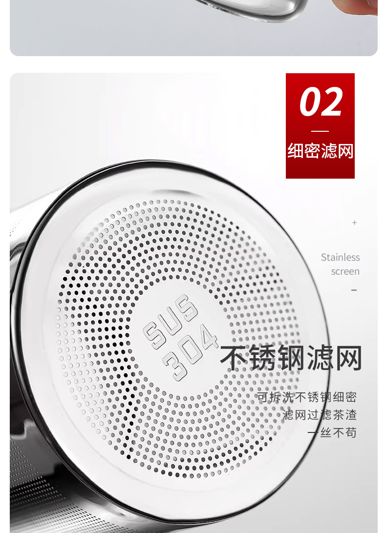 玻璃泡茶壶茶水分离加厚耐热玻璃花茶壶不锈钢过滤用茶壶茶具套装详情16