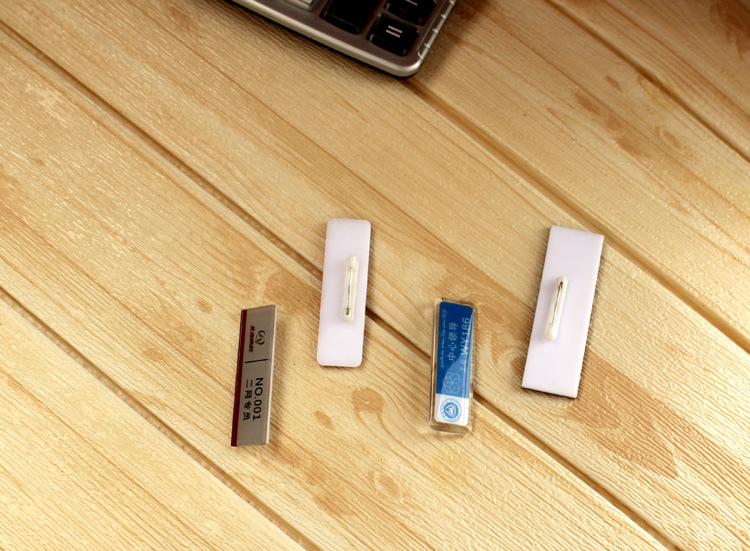 Acrylic name tags, pins, work badges, acrylic name tags, work number tags/magnetic name tags wholesale pic 4