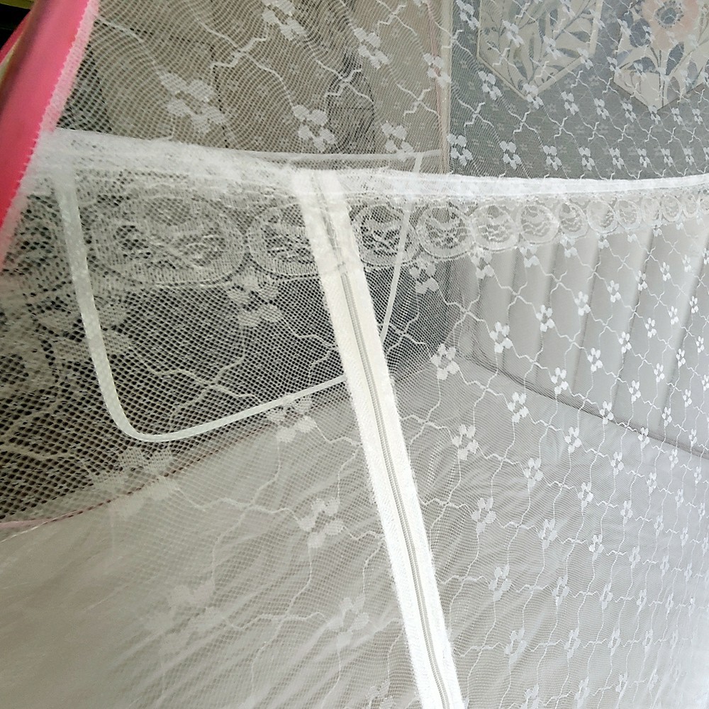 自动魔术钢丝蚊帐 成人可折叠印花出口外贸帐篷详情4