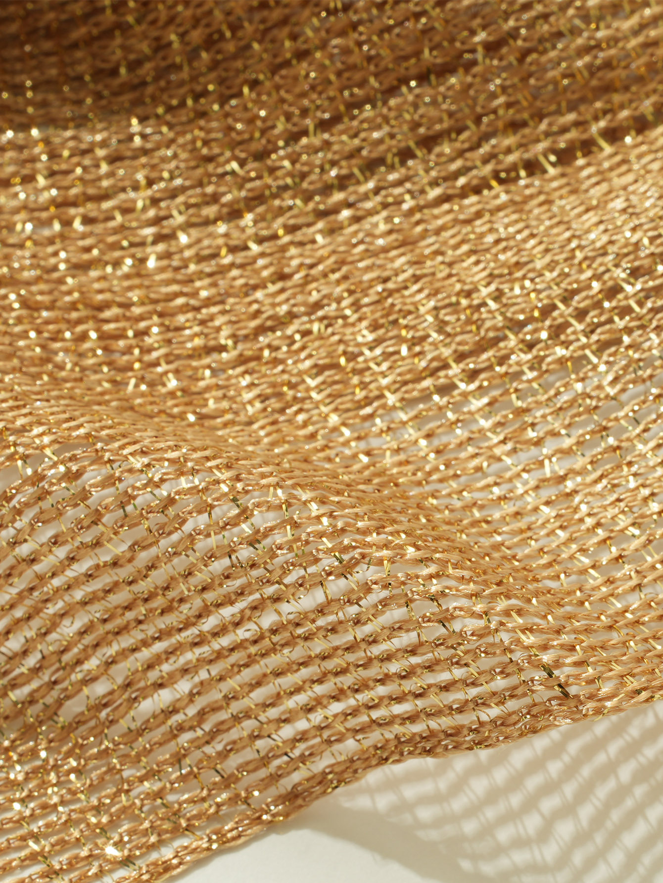 跨进专供 欧美爆款金银丝长流苏平板巾舞会婚礼派对晚礼服披肩女详情8