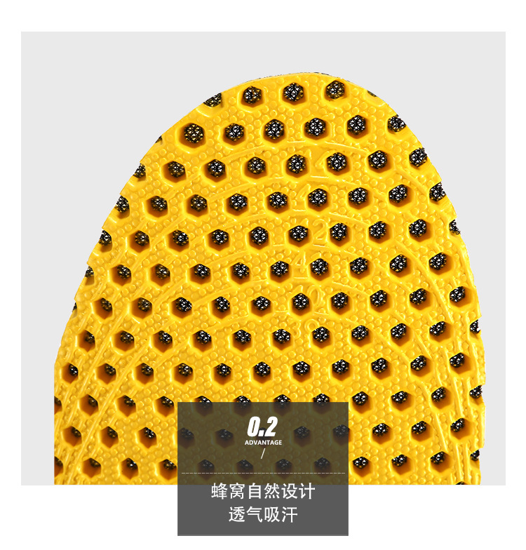 2021 EVA sports insoles for men and women in military training, sweat-absorbing and breathable insoles, shock-absorbing honeycomb insoles, in stock for wholesale pic 5