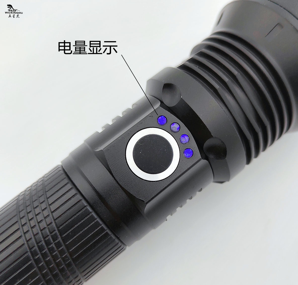 New outdoor waterproof white laser flashlight, high-power kilometer-long beam strong light rechargeable flashlight pic 8