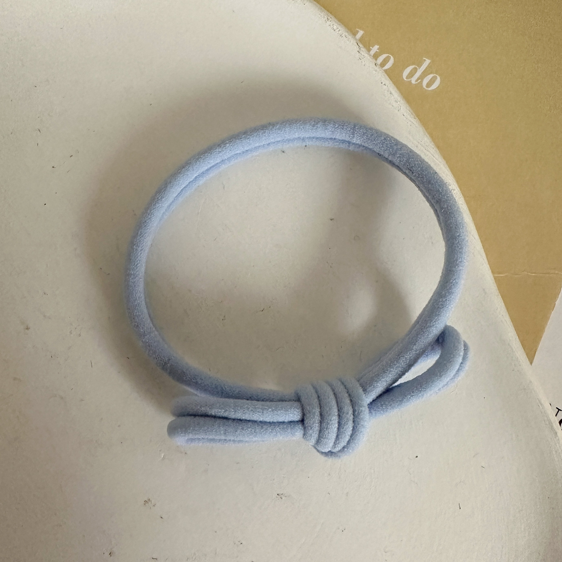 Simple and versatile, soft and highly elastic bow hair ties from Japan and South Korea, popular and durable multi-color hair ties and hair bands pic 16