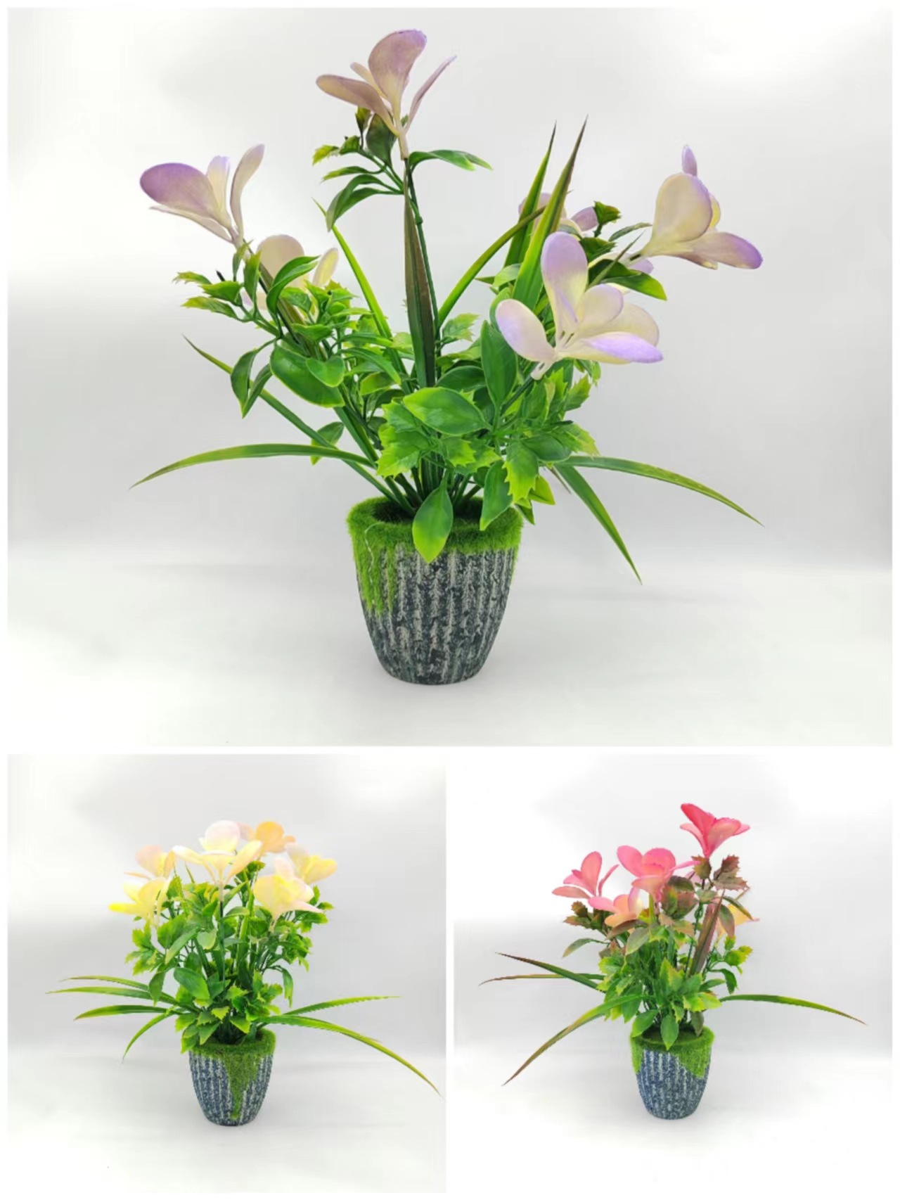 Hongsheng Simulation Craft home beautification and decoration ornaments, simulation flowers, hotel shooting ornaments and props, garden artificial flowers pic 5