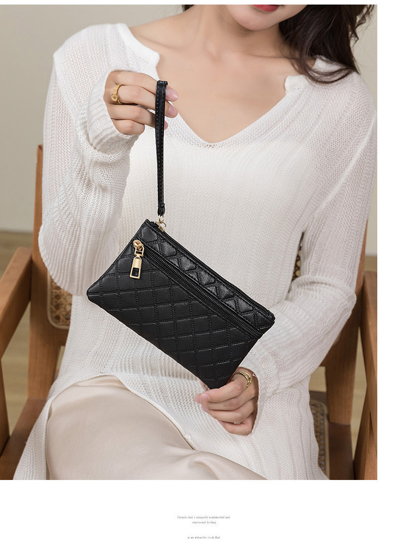 手腕式钱包长高级感气质手拿包双层手机小包大容量零钱收纳包卡包详情11