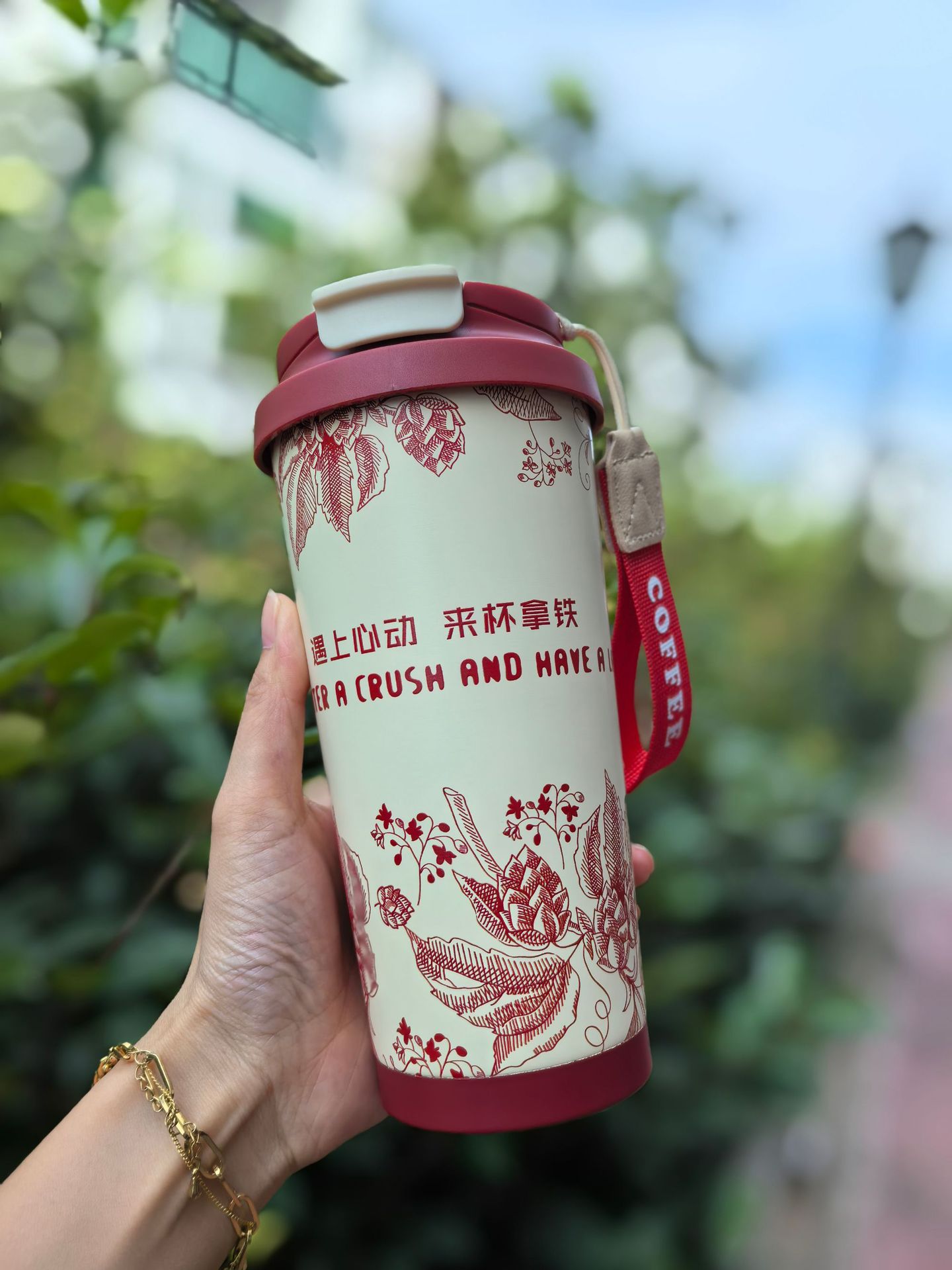 自动搅拌杯全充电款磁力电动新款便携提绳316不锈钢保温咖啡杯详情7