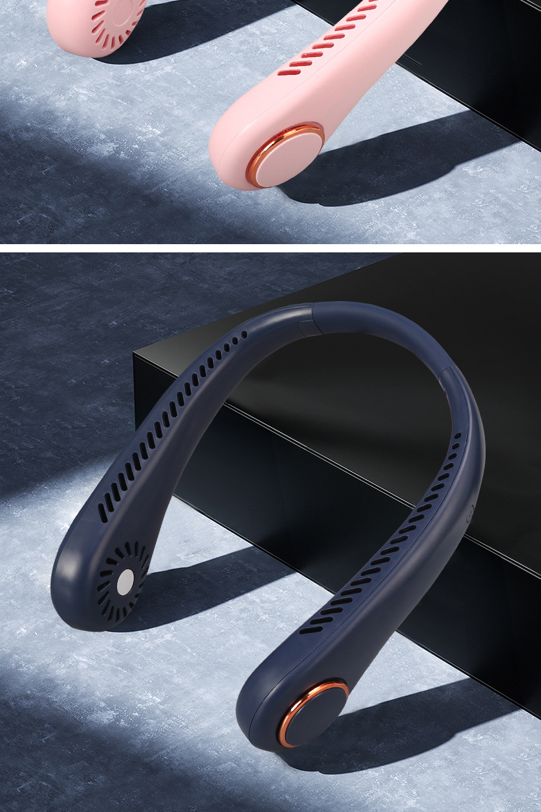 新款挂脖风扇户外随身便携式静音迷你usb充电无叶制冷小风扇礼品详情21