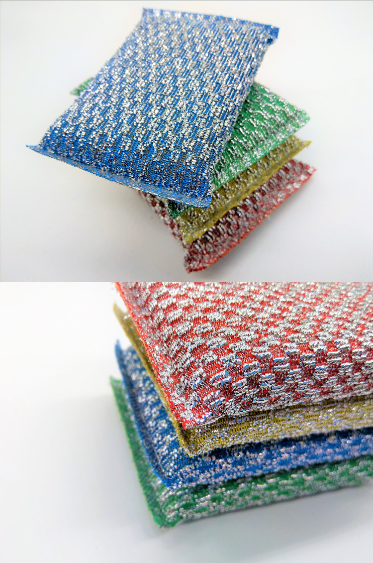 Yijingjie Baili thickened non-stick cleaning cloth, scouring pad, dishwashing cloth, powerful cleaning sponge, pot scrubbing king, durable and easy to clean pic 12