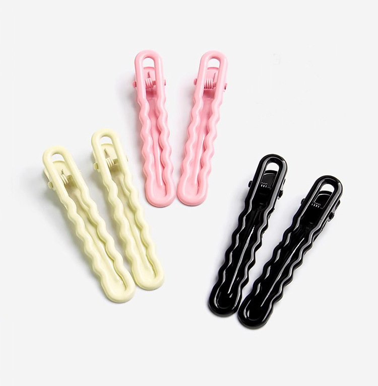 Dopamine color hair clips, wave clips, broken hair clips, bangs clips, seamless, straight clips, non-damaging hair accessories, headwear, students pic 7
