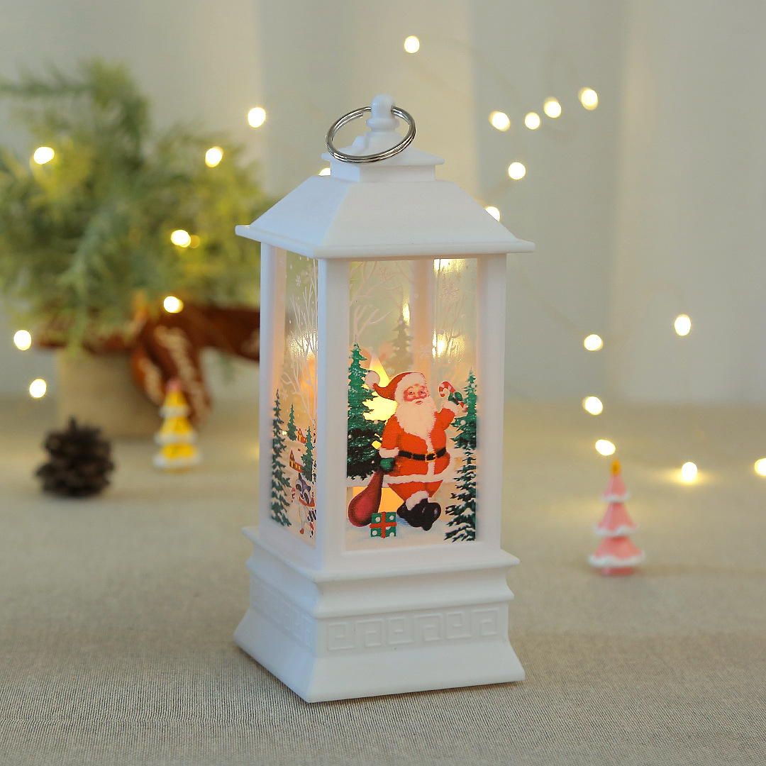 Christmas wind lanterns, Santa Claus decorative LED illuminated ornaments, candlestick lamps, decorative handicrafts and ornaments pic 15