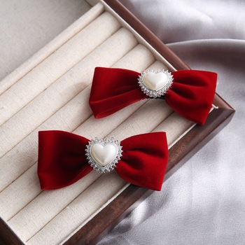 夹女碎发爱心粉色系女发夹网红新款夹子夏季刘海夹头饰侧边发卡详情18