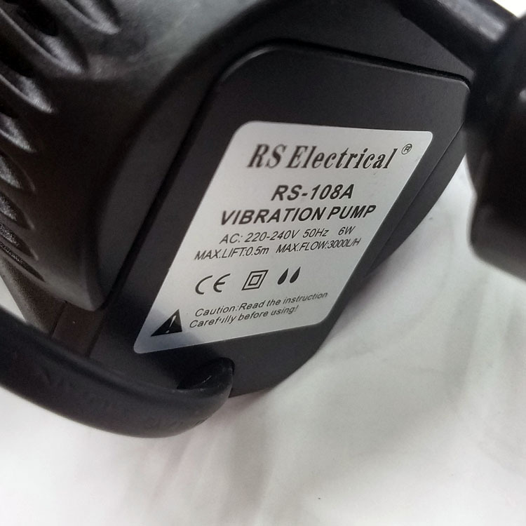 Fish tank wave pump, surf pump, suction cup flow pump, Baojie Aquarium RS-108A manufacturer wholesale pic 35